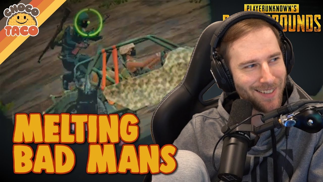 chocoTaco and Lurn Are Melting People - PUBG Gameplay