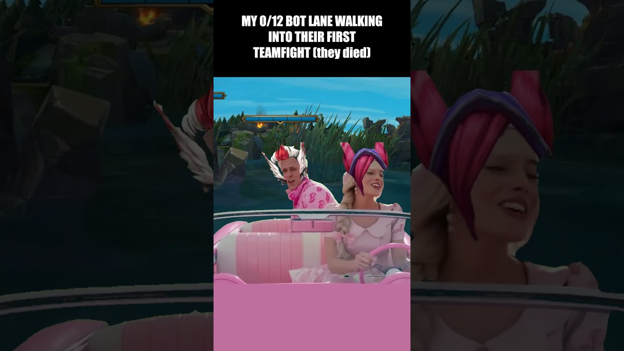 Average Xayah and Rakan Bot Lane | League of Legends Meme