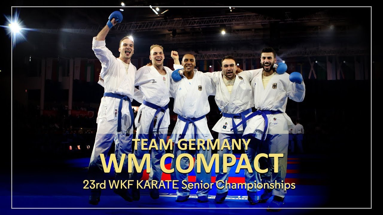 KARATE WM Compact 2016 World Championships Team GERMANY
