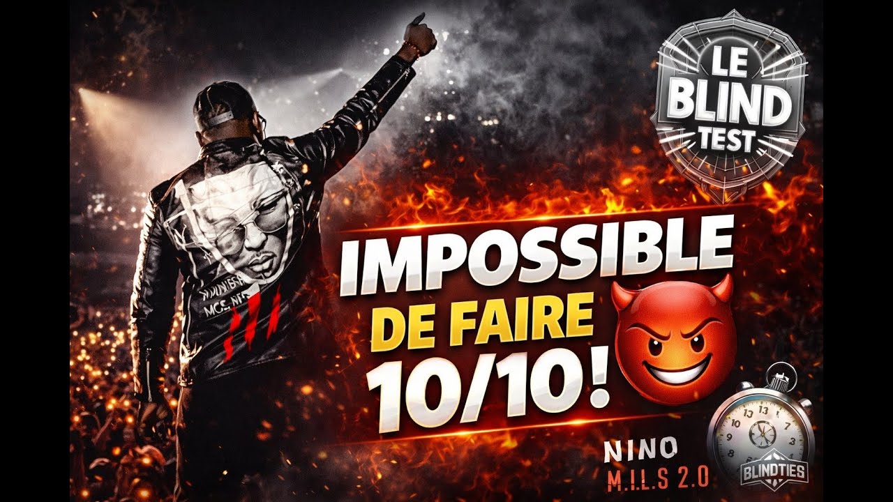 IMPOSSIBLE DE REUSSIR CE BLIND TEST NINHO (ALBUM MILS 2 NINHO)