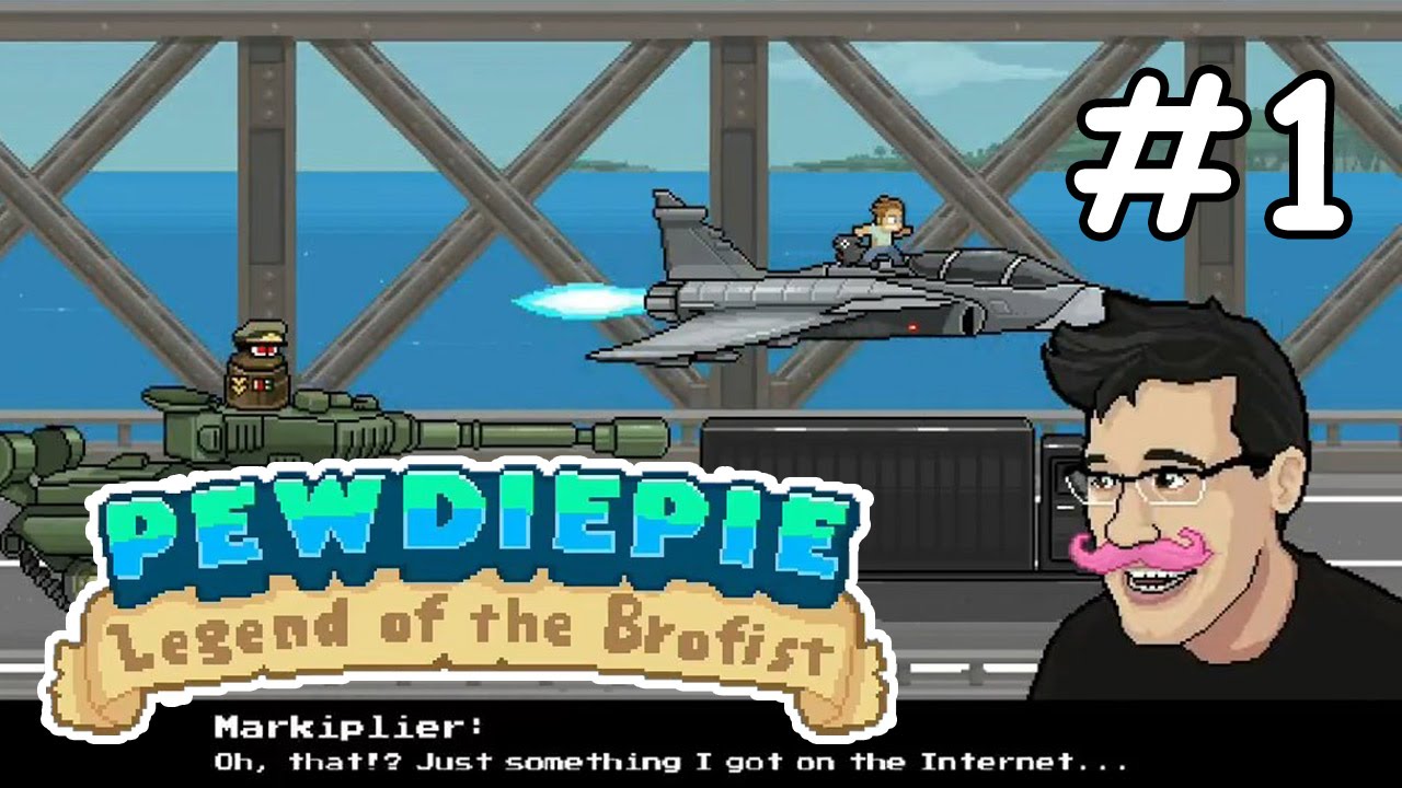 PewDiePie: Legend of the Brofist #1 | Markiplier's Jet!?