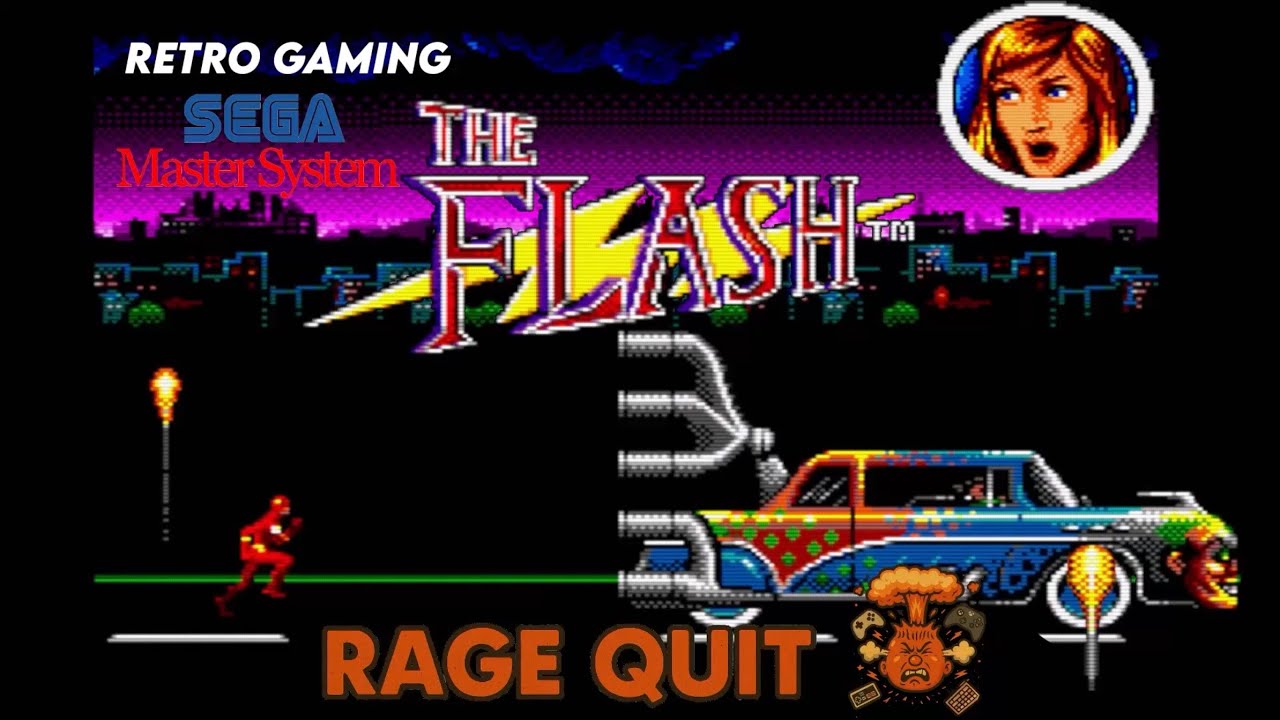 Rage Quit 🤬 | The Flash (1993) | SEGA Master System