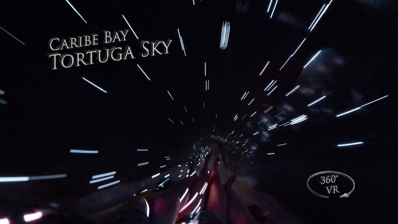 Caribe Bay Tortuga Sky 360&deg; VR POV Onride