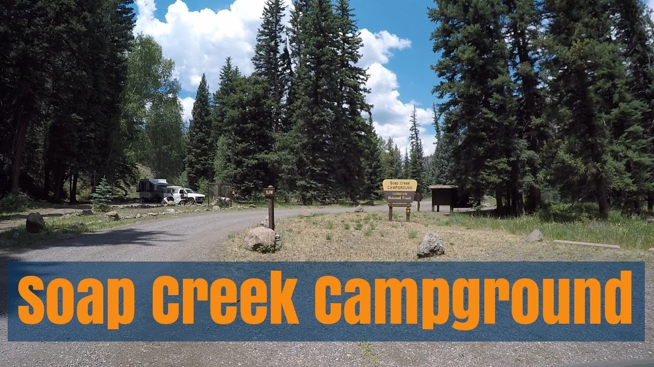 Soap Creek Campground + Dispersed Camping in Gunnison National Forest