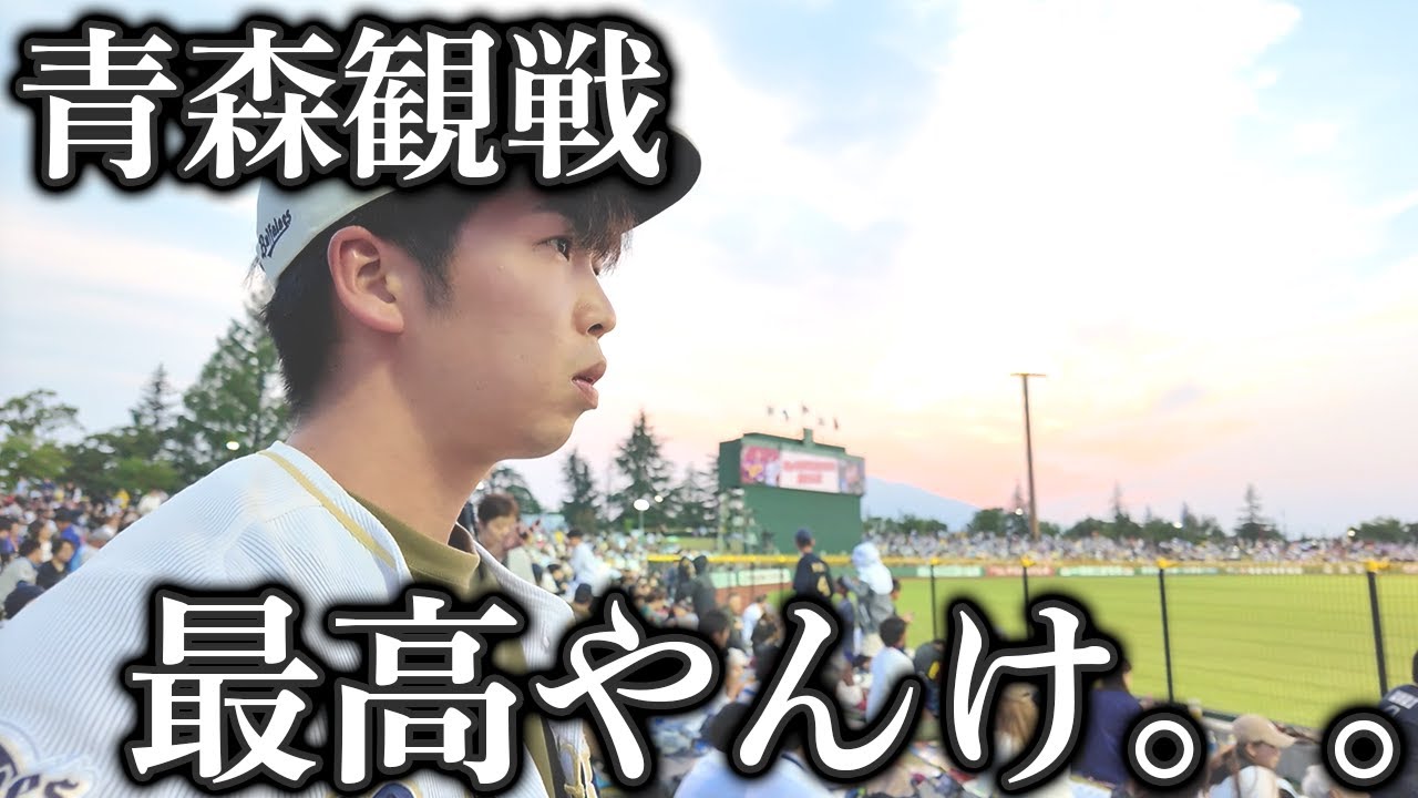 【本州最果ての神球場】青森弘前開催のオリVS楽天を観戦、球場も試合も最高だった1日