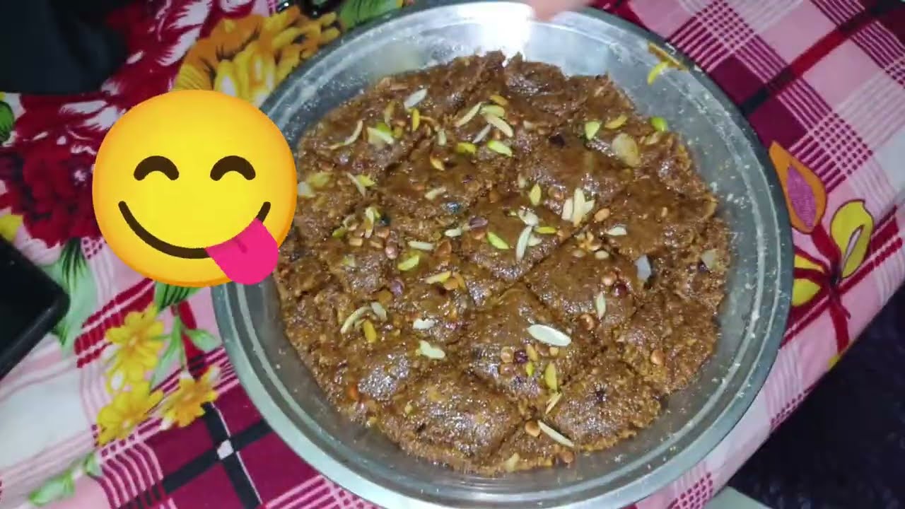 Chana dal barfi with bharwa dal parathe