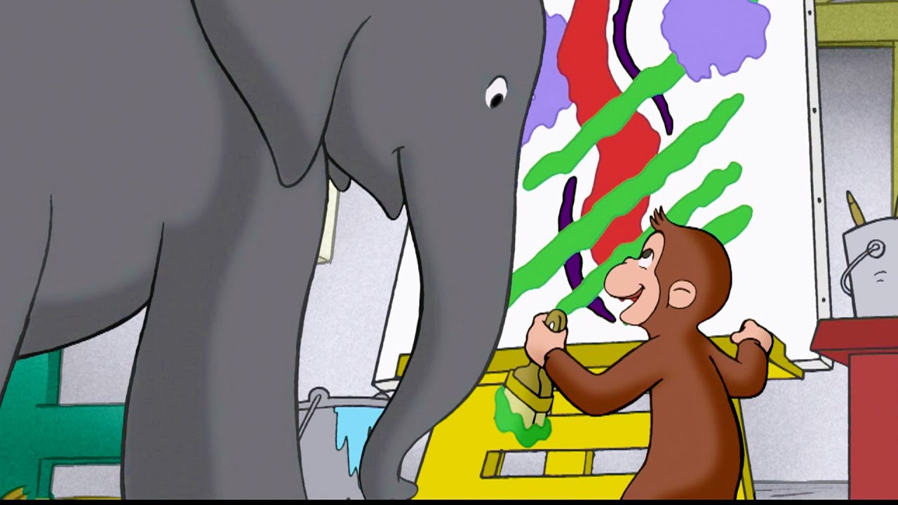 ¡Jorge y el elefante artístico! | Jorge El Curioso En Español