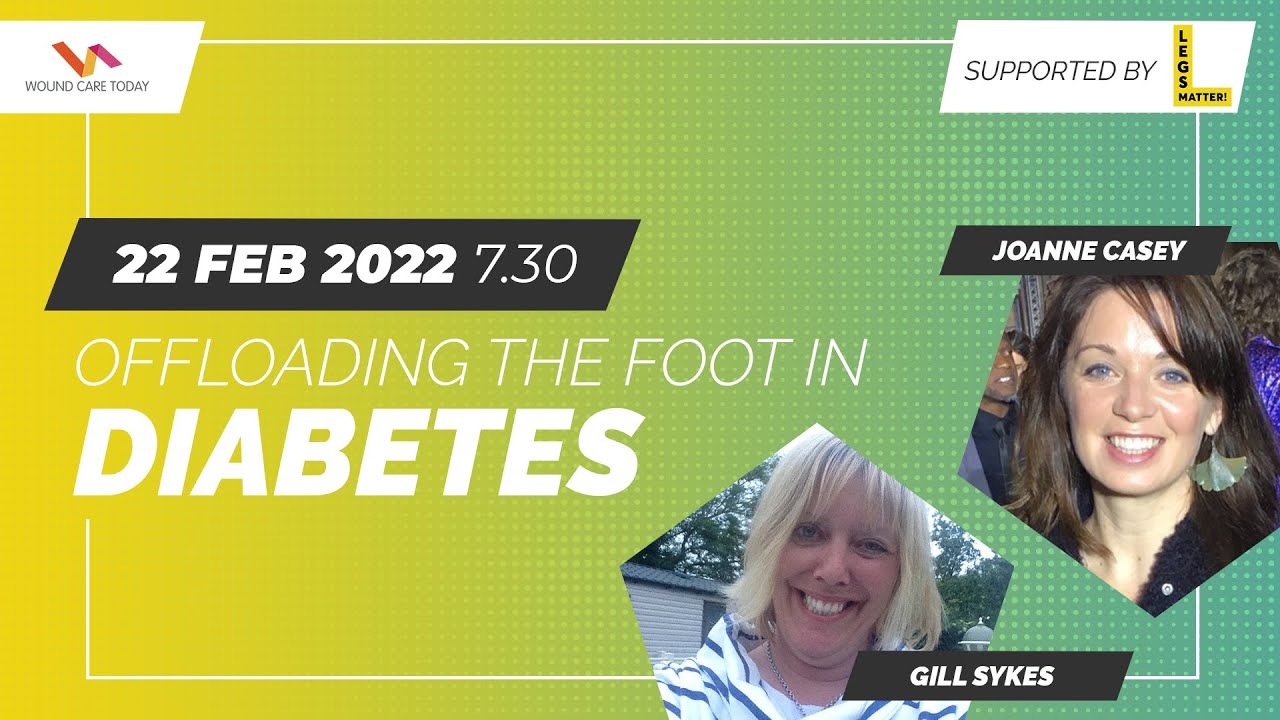 Offloading the foot in diabetes