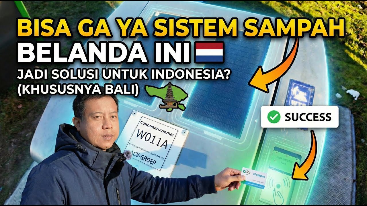 Bali Butuh Ini! Bisakah Kita Tiru Cara Belanda Atasi Sampah?