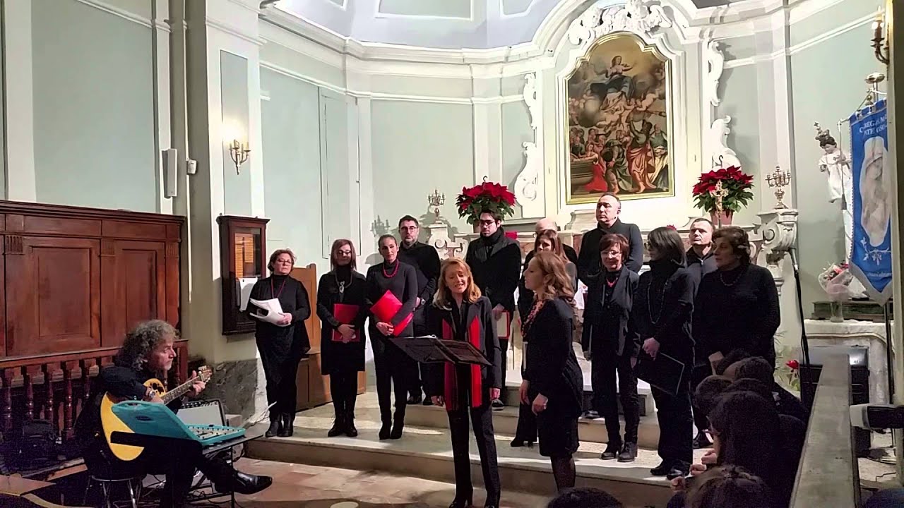 NINNA NANNA di Brahms - M° Genny Strianese e M° Milva Coralluzzo alla chitarra Antonio Rispoli