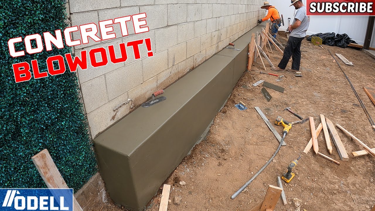 How to Pour a Concrete Curb