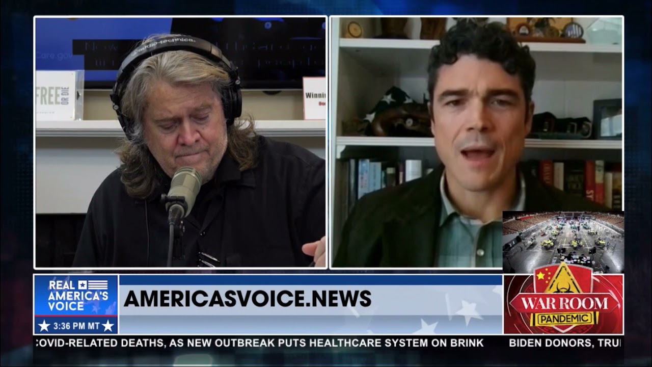 Joe Kent on Steve Bannon's War Room Podcast. April 28th, 2021.