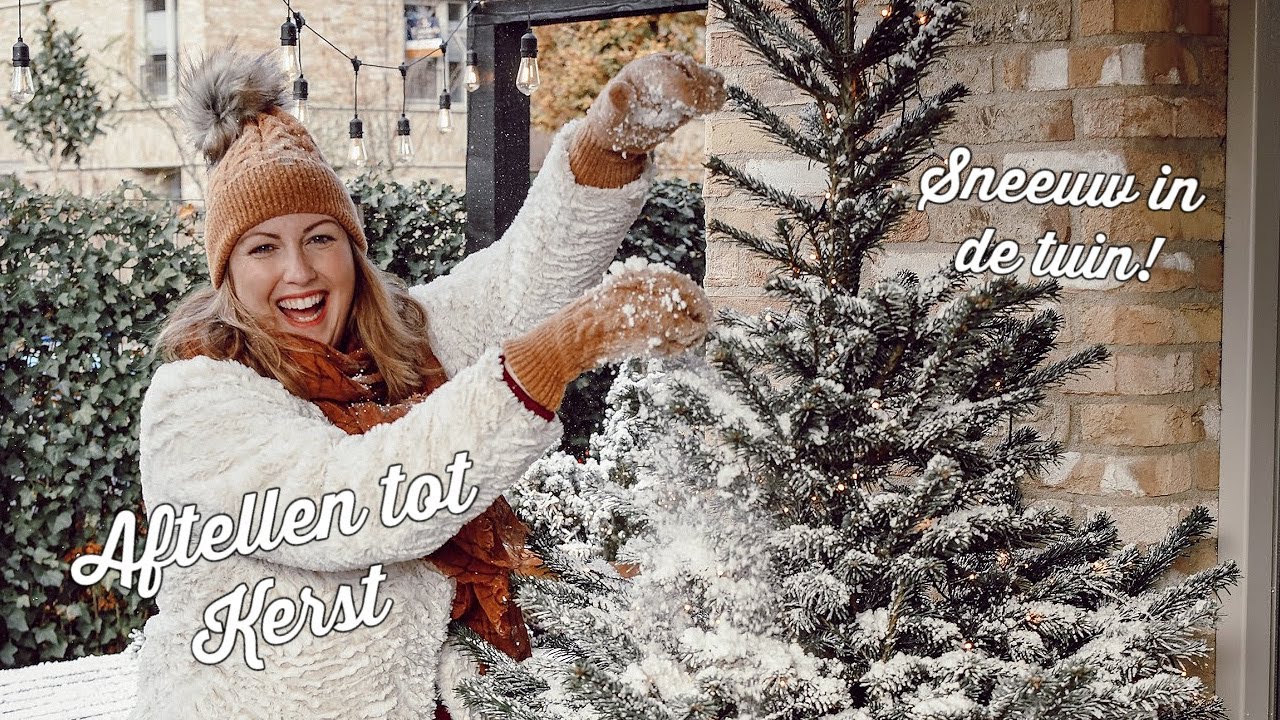 Aftelvlog | Kerst-verjaardag & winterse Après Ski versiering in de tuin | Christmaholic