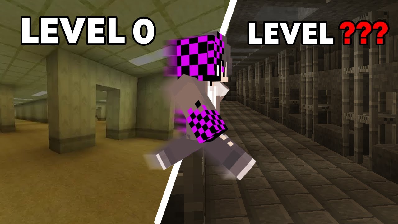Gw Menjelajahi 20 LEVELS BACKROOMS di MINECRAFT (PART 1)
