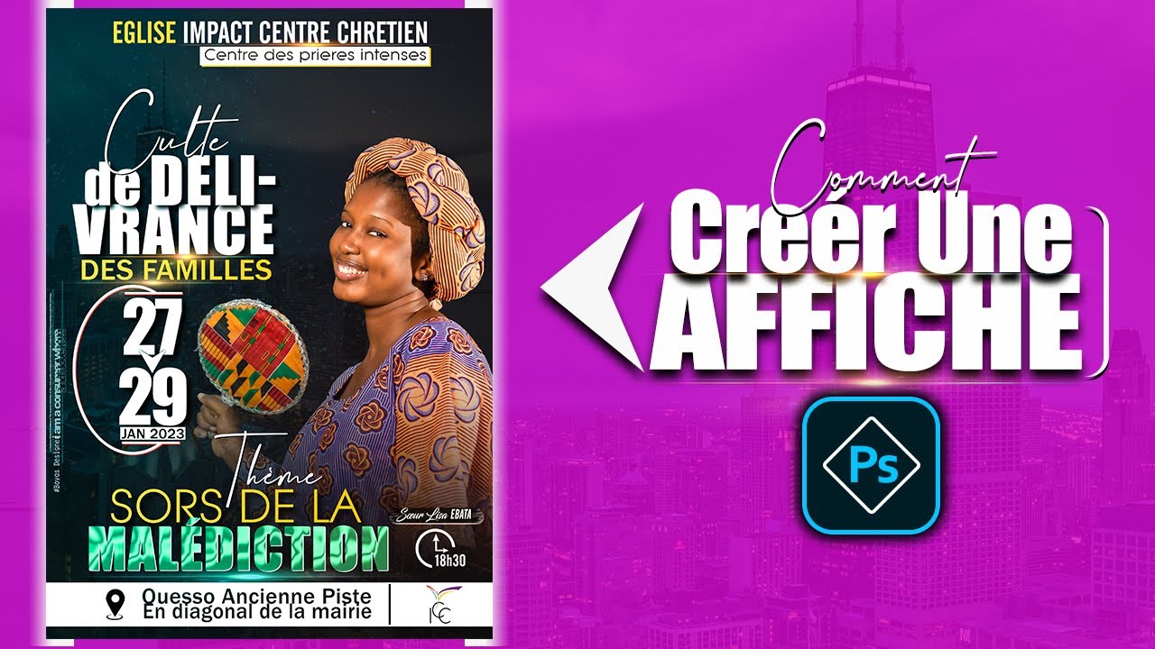 Tuto Boy: Comment faire une affiche sur Photoshop.