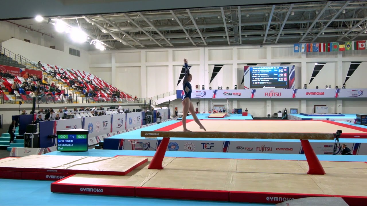 KESKITALO Essi (FIN) - 2023 Artistic Junior Worlds - Qualifications Balance Beam