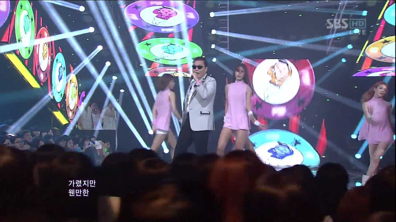PSY_0902_SBS Inkigayo_GANGNAM STYLE (강남스타일)