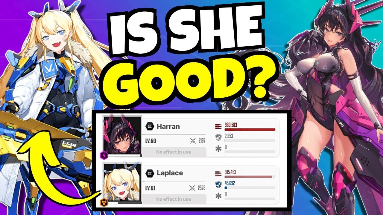 LAPLACE VS HARRAN CAMPAIGN TESTING!!! [Goddess of Victory: NIKKE]