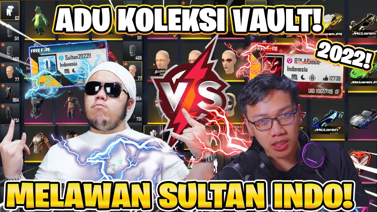SENGIT ADU SKIN TERBANYAK! LEBIH LENGKAP GW ATAU SULTAN!?