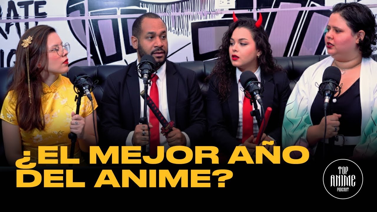 2025: &iquest;El MEJOR A&Ntilde;O del Anime? Kimetsu, Chainsaw Man y M&aacute;s 🏆 (TOP Anime Podcast S4 E9)