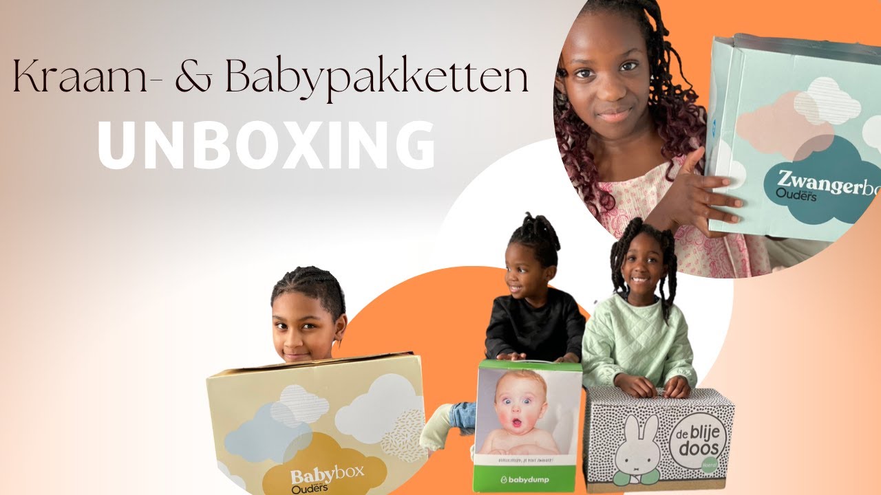 Gratis Baby- en Kraampakketten Unboxing Met M'n Schatjes | Prenatal, Ouders van Nu, Plus, Kruidvat