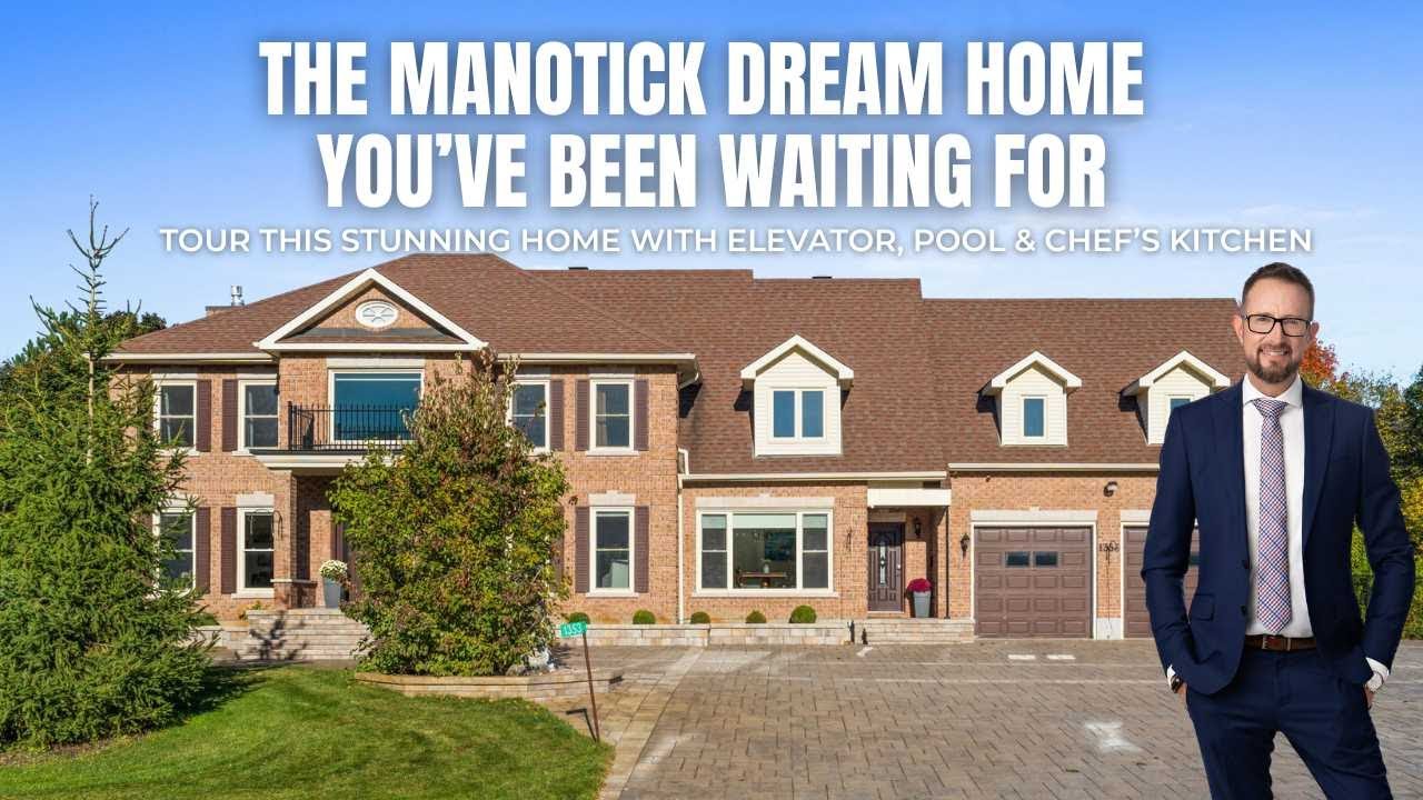 Manotick Luxury Living | 4 Beds, 6 Baths, Elevator & Backyard Oasis
