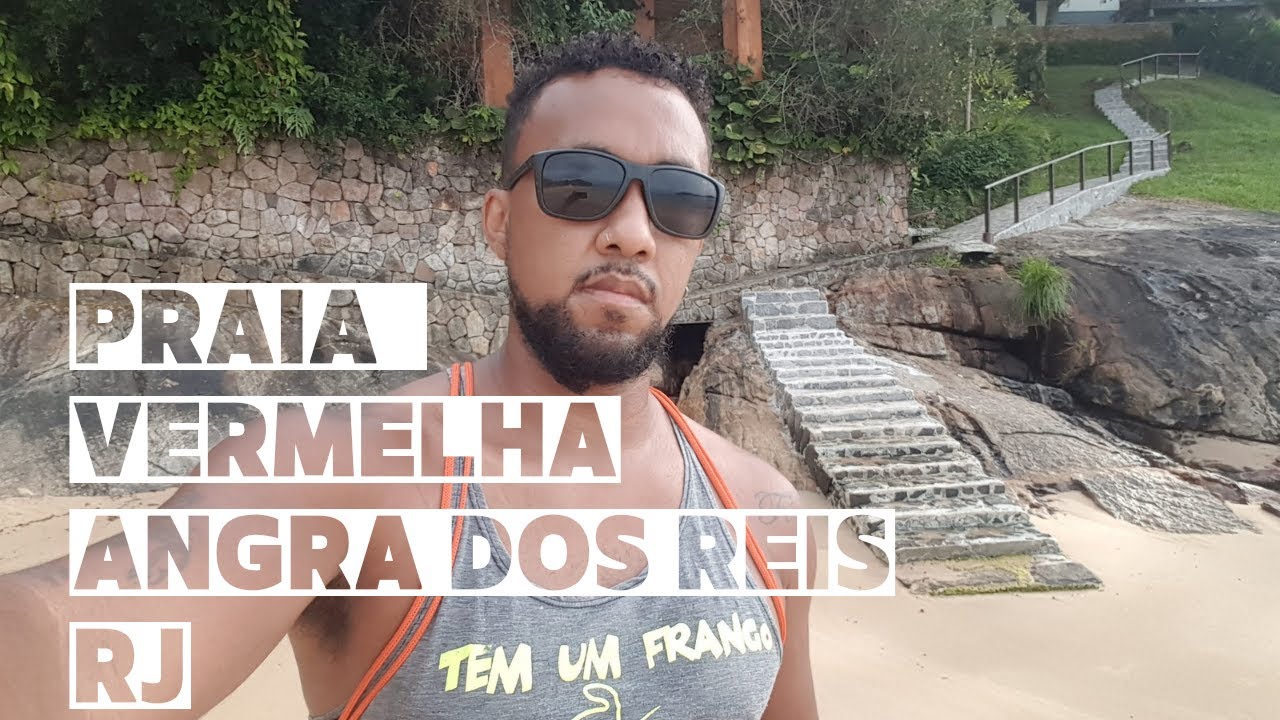 um passeio  pela praia vermelha