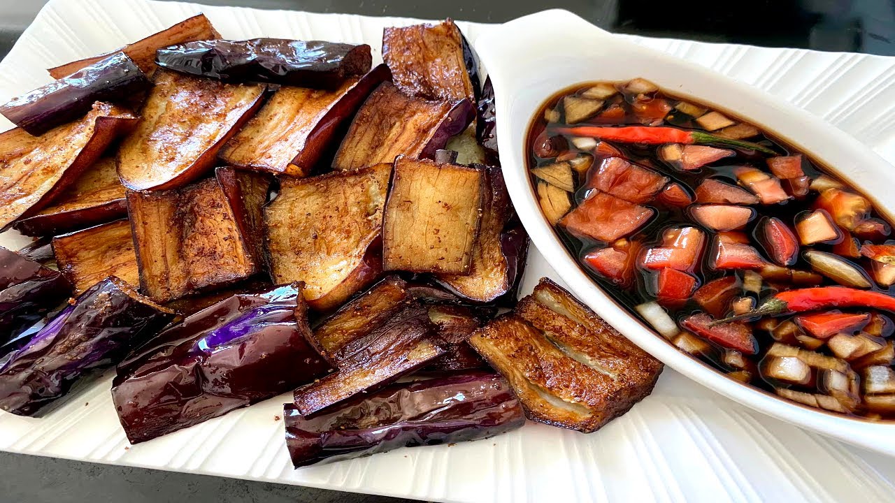 PRITONG TALONG WITH GARLIC | HOW TO COOK EGGPLANT