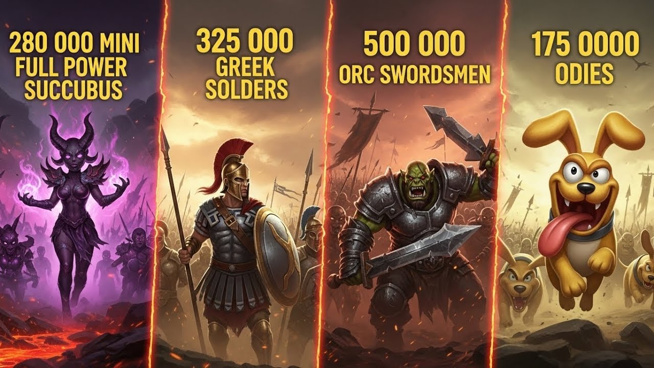 Demons, Greeks, Orcs and Odie?! UEBS2