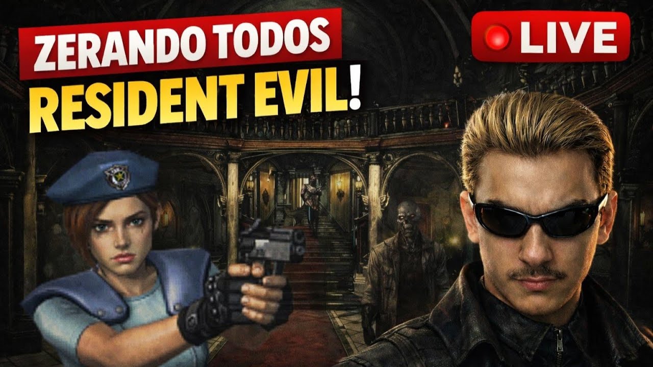 Zerando TODOS Resident Evil - Resident Evil 1