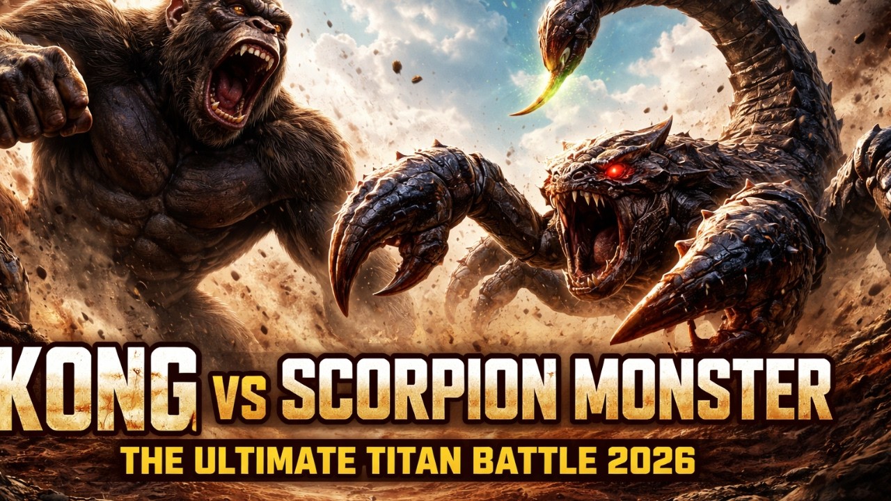 kong vs scorpion monster the ultimate titan battle 2026