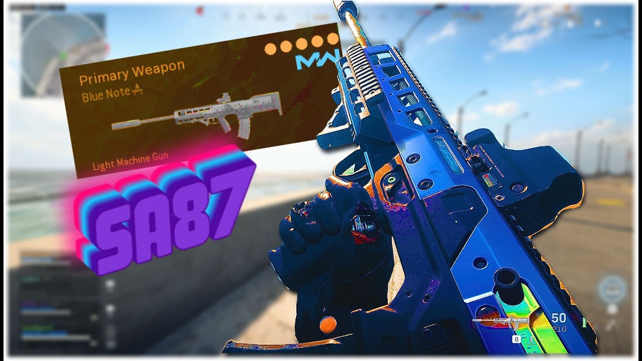 💥Warzone ► MW SA87 best class setup in 2022💥