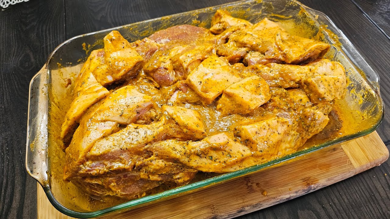 Como adobar un pernil