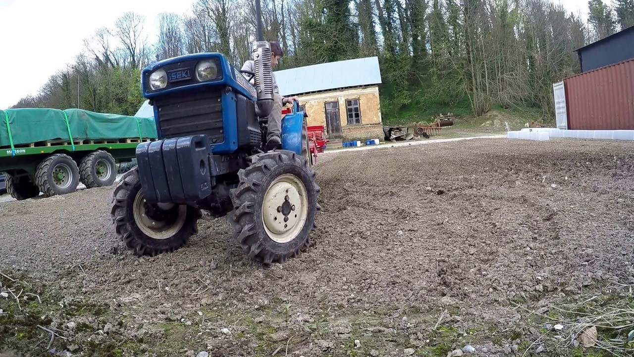 [GoPro] Rotative dans le jardin avec le micro-trac