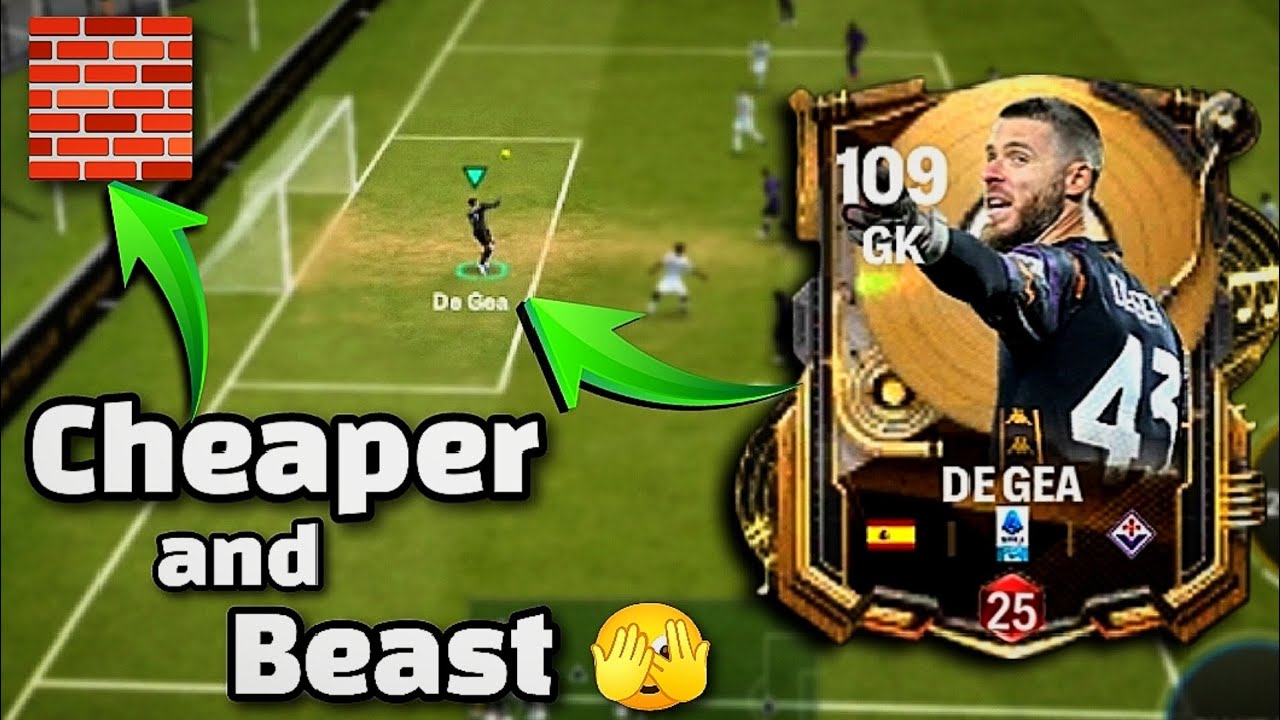 Pitch beats De gea 🥵 &bull; Probably the cheaper keeper in fc mobile 25 now &bull; FC MOBILE GAMEPLAY