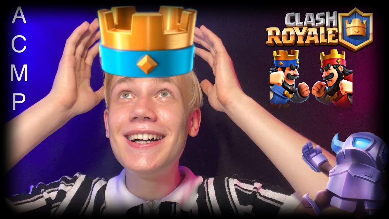 👑ИГРАЮ В КЛЭШ РОЯЛЬ | АСМР| Ч.2