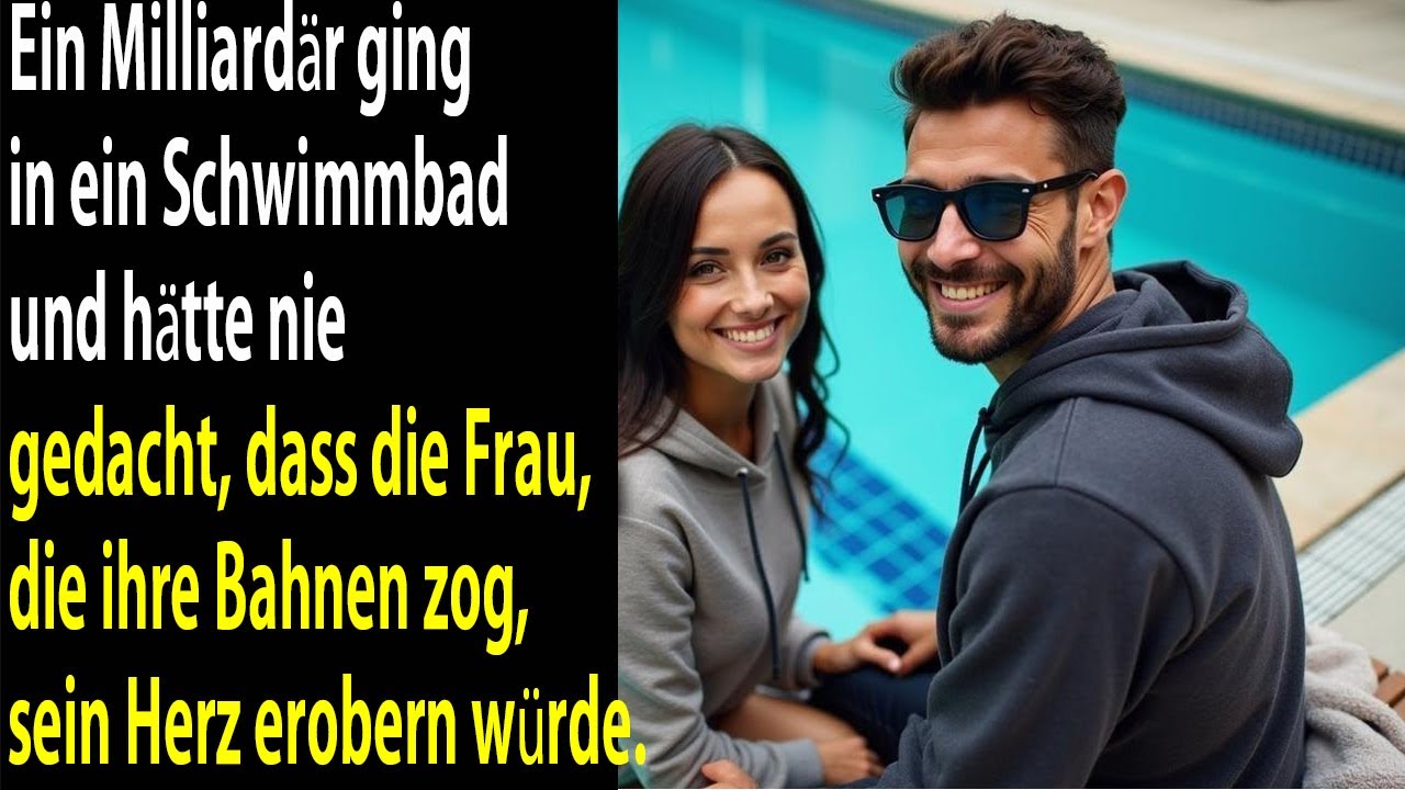 Der Milliardär sah sie schwimmen nie geahnt, dass ihr stilles Lächeln sein Leben für immer verändert