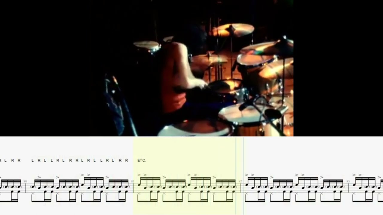 John Bonham - Moby Dick | Drum Solo Transcription | Tiser
