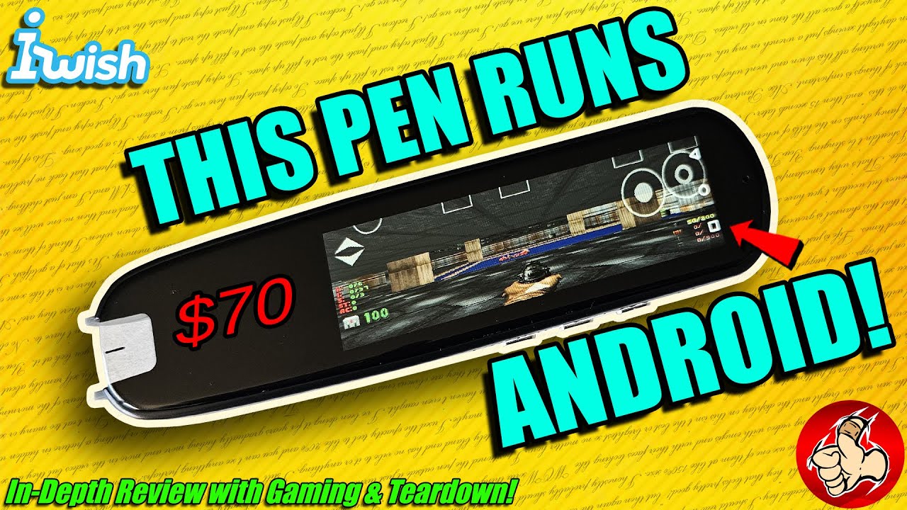 This $70 Translator Pen runs Android...let's break it and see if it can play DOOM! (iWish)