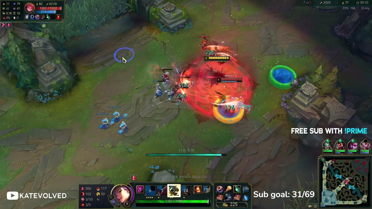 Challenger KR - Katarina vs Zoe - KatEvolved Live VOD [4/26/2022]