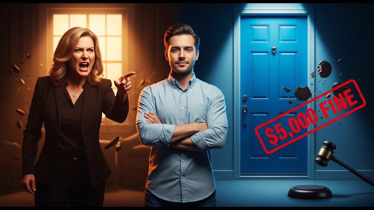 HOA President Fined Me $5,000 Over a Blue Door… So I Ruined Her!