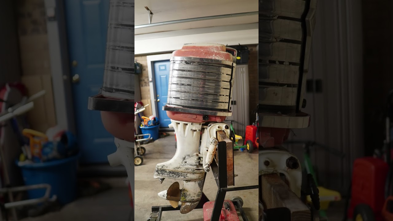 БЕСПЛАТНОЕ приобретение шестицилиндрового подвесного мотора Mercury Mark 78A 1959 года #mercuryma...