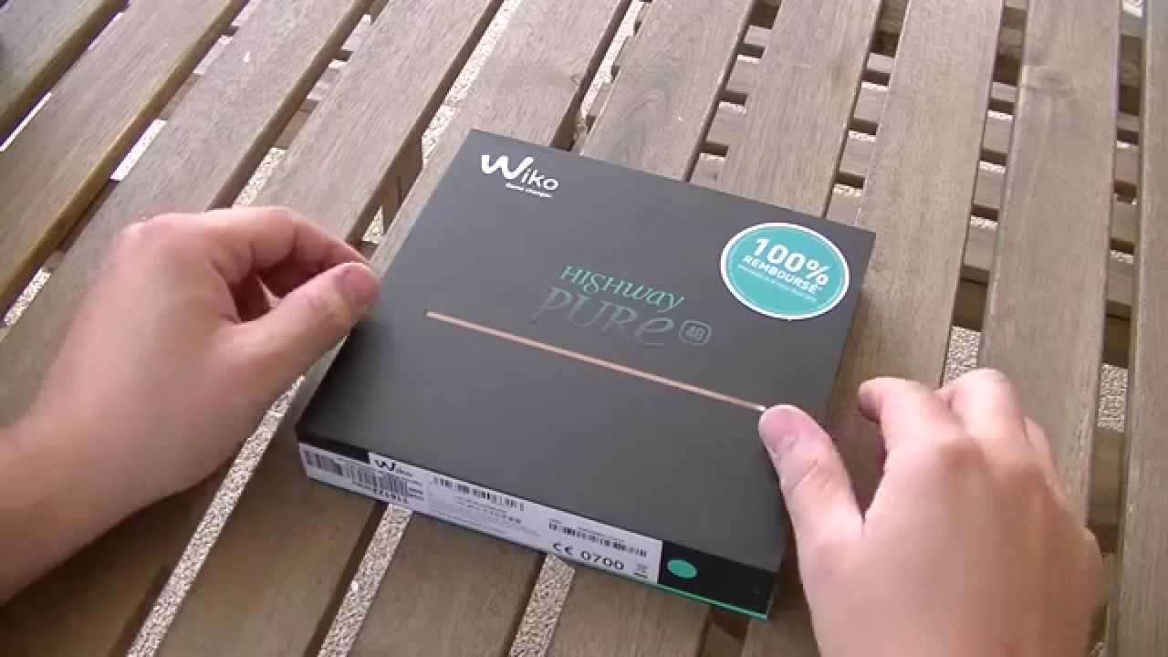 WIKO HIGHWAY PURE - déballage par Top-For-Phone.fr