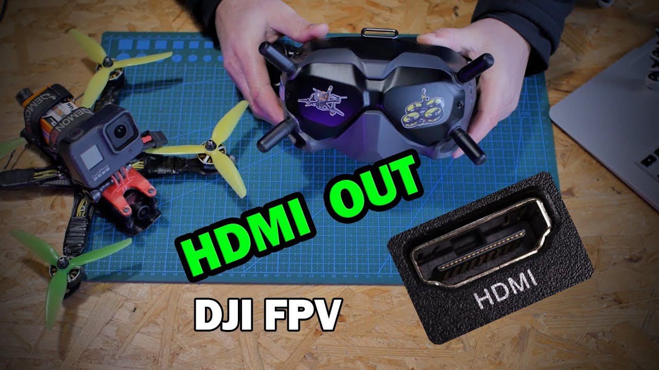 HDMI out DJI FPV Goggles | Rasberry Pi Cosmostreamer