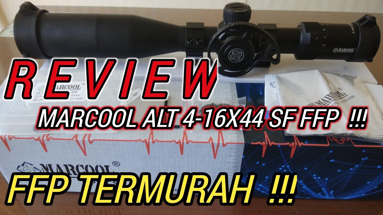 UNBOXING TELESKOP‼️MARCOOL ASSAILANT 4-16X44 SF FFP