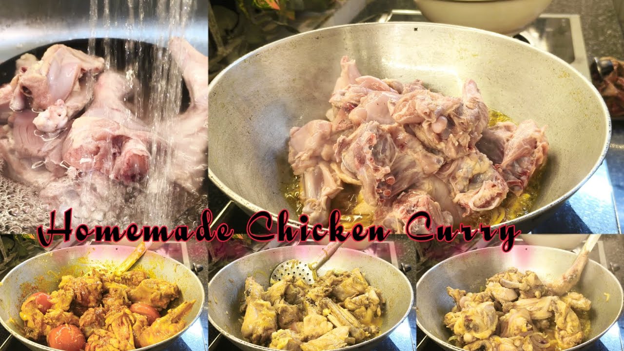 Homemade Chicken Curry | Simple & Tasty Family Style 🍗 #HomemadeChicken #ChickenCurry