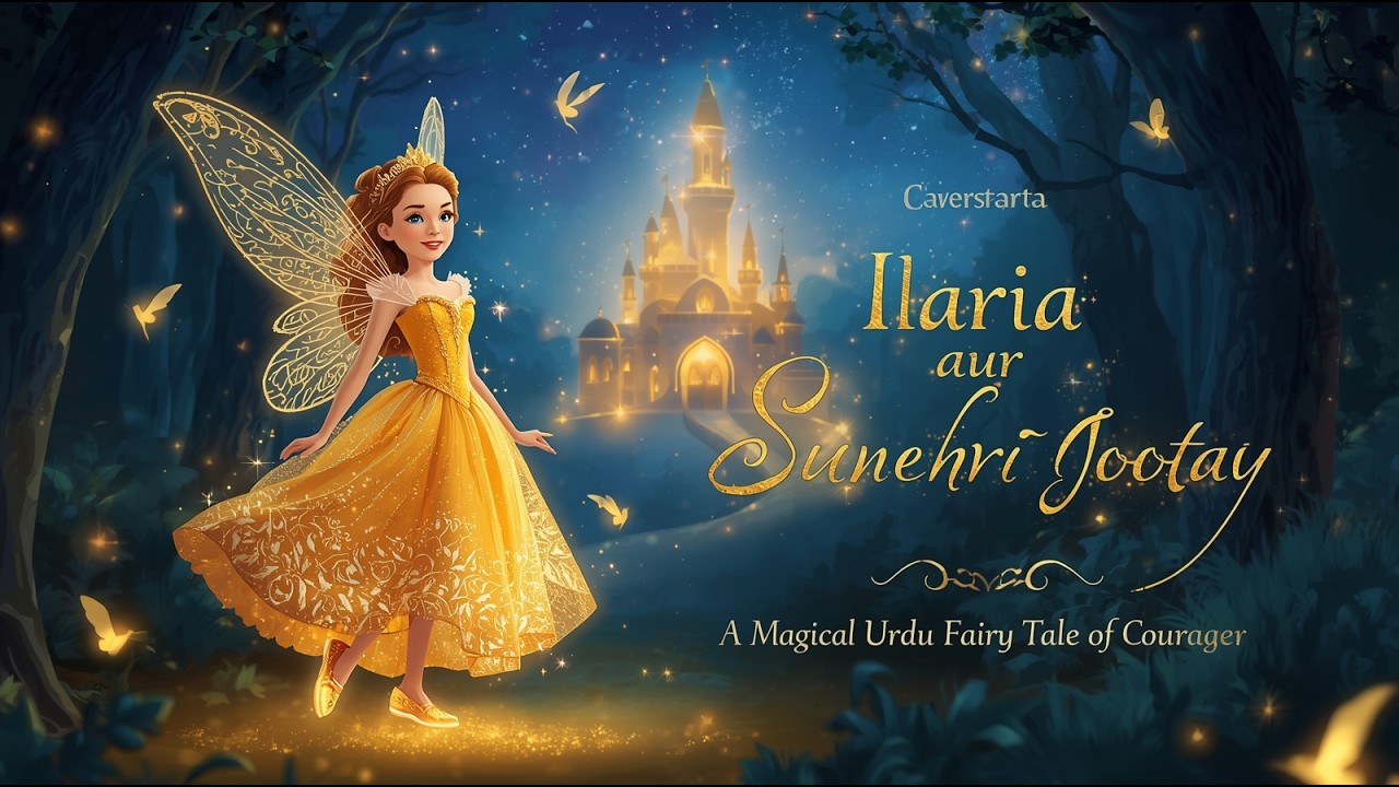 Ilaria and the Golden Shoes | A Magical Fairy Tale of Courage | Urdu story