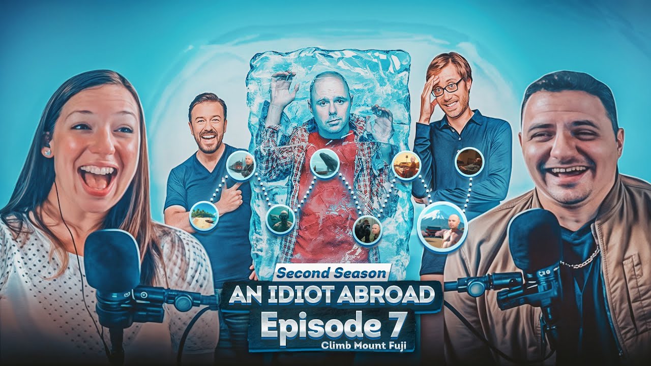 KARL TAKES ON JAPAN! An Idiot Abroad S2E7 'Mount Fuji' | AMERICANS REACT