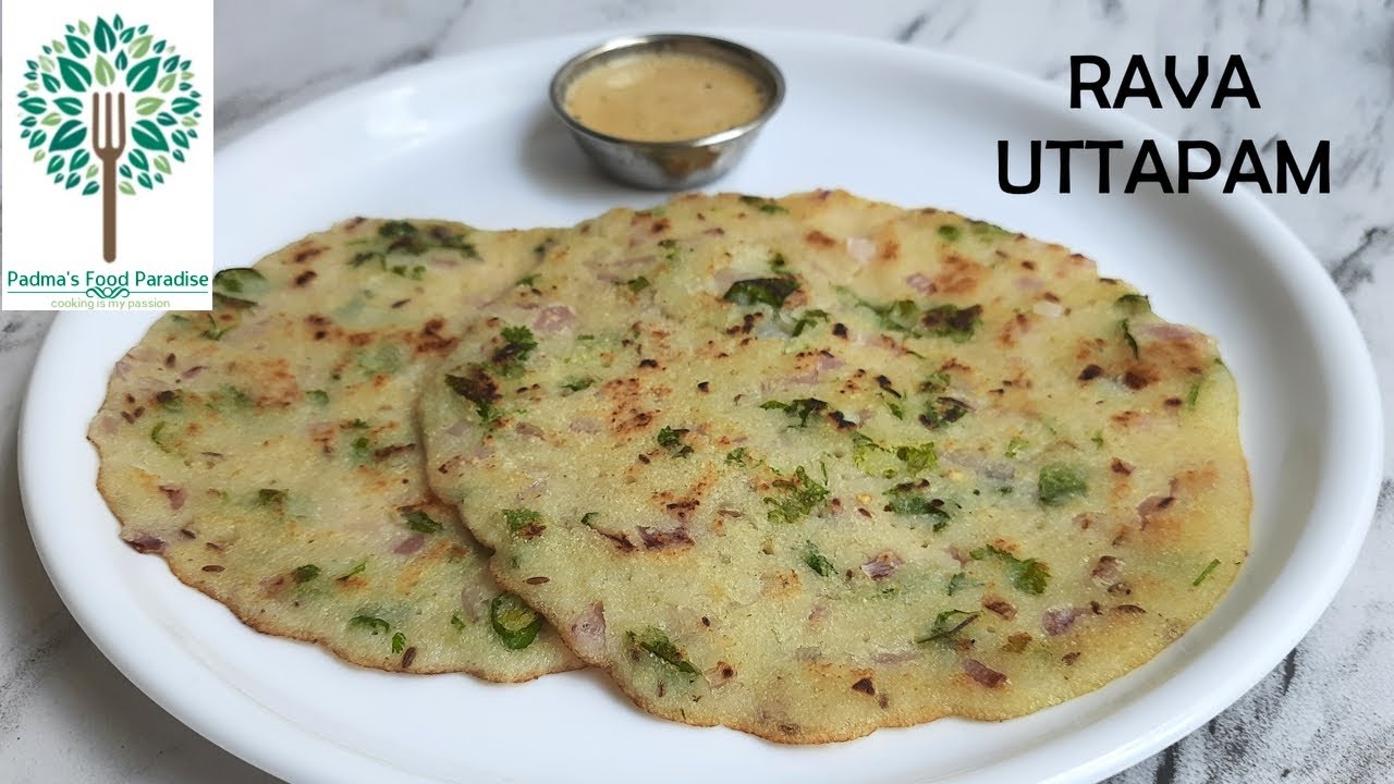 instant uttapam recipe without curd | rava uttapam recipe without curd | instant dosa without curd