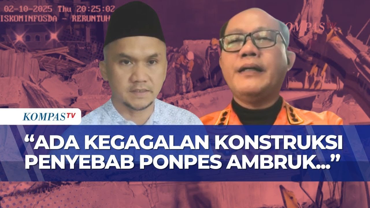[FULL] Basarnas Jelaskan Rinci Penyebab Ambruknya Ponpes Al Khoziny, Ada Kegagalan Konstruksi?